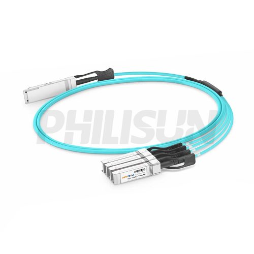 40G QSFP+ to 4×10G SFP+ Active Optical Cable(AOC)