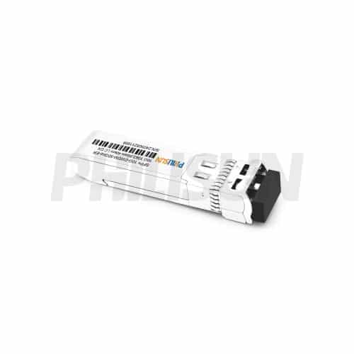 1SFP+ 10G 50GHz DWDM 40km ER LC DX Generic Compatible 10G DWDM 50GHz ER SFP+ 40km DOM Duplex LC SMF Optical Transceiver Module