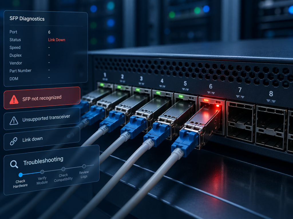 SFP Module Not Recognized Issue