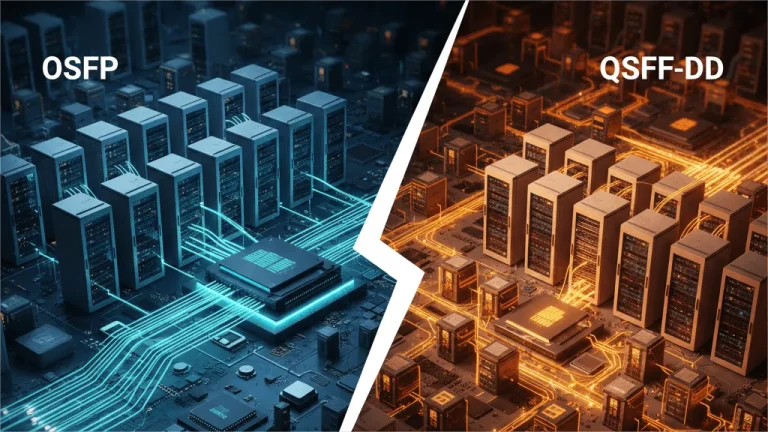 OSFP vs QSFP-DD: Which Is Best for 400G/800G Networks