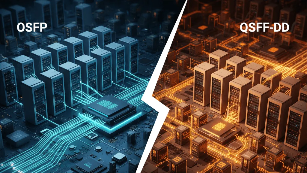 OSFP vs QSFP-DD: Which Is Best for 400G/800G Networks