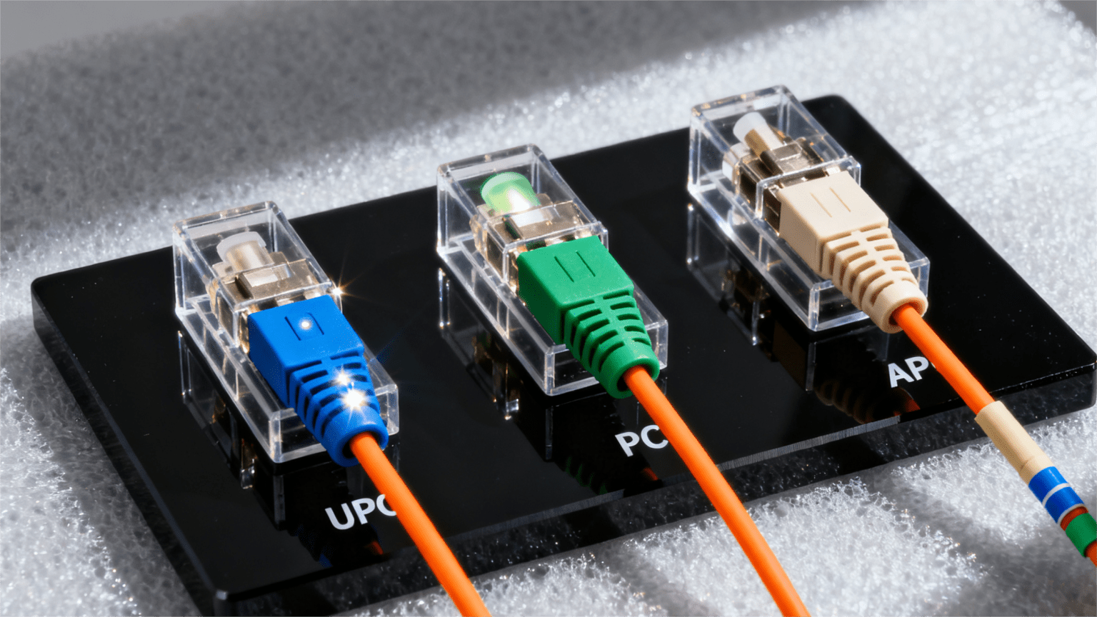 Making Computer Connector UPC, PC and APC Fiber Connectors Guide | PHILISUN