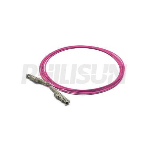 E2000 UPC to E2000 UPC Simplex OM4 Multimode Fiber Optic Patch Cable
