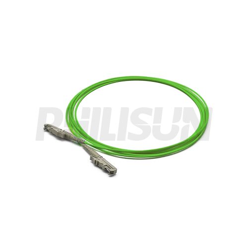 E2000 UPC to E2000 UPC Simplex OM5 Multimode Fiber Optic Patch Cable