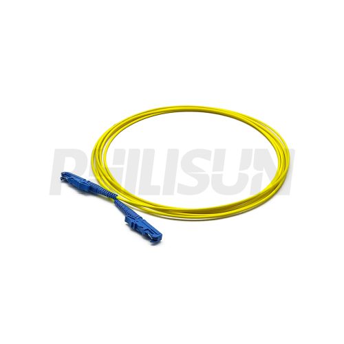 E2000 UPC/APC to E2000 UPC/APC Simplex OS2 Singlemode Fiber Optic Patch Cable