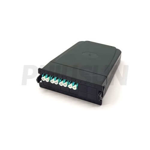 MPO-8 PC/APC(Female/Male) to LC UPC/APC Duplex/Quadruplex Cassette, 8 Fibers, OS2/OM3/OM4, Type A/AF/B1/B2/U