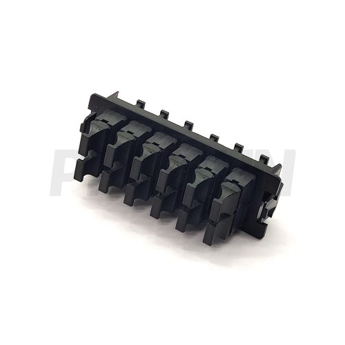MPO Adapter Panel, 12 Ports, Black