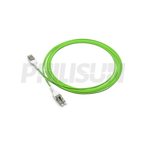 LC UPC to LC UPC Uniboot Duplex OM5 Multimode Ordinary Fiber Optic Patch Cable