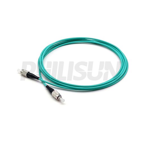 Armored Fiber Patch Cable, 1 Fiber, FC UPC/APC Simplex to FC UPC/APC Simplex, Singlemode/Multimode
