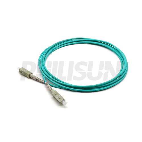 Armored Fiber Patch Cable, 1 Fiber, SC UPC/APC Simplex to SC UPC/APC Simplex, Singlemode/Multimode