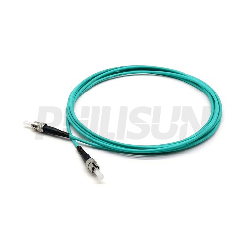 Armored Fiber Patch Cable, 1 Fiber, ST UPC/APC Simplex to ST UPC/APC Simplex, Singlemode/Multimode