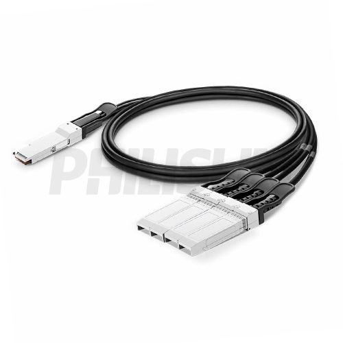 200G QSFP56 to 4×50G SFP56 Passive Direct Attach Copper Twinax Cable (DAC)