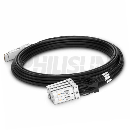 400G QSFP-DD to 8×50G SFP56 Passive Direct Attach Copper Twinax Cable (DAC)