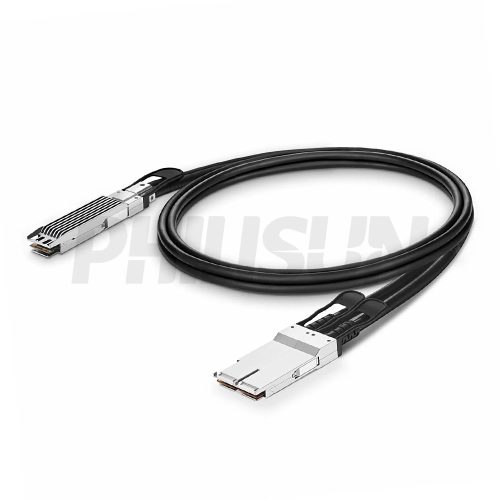 400G OSFP(FIN) to 2×200G QSFP56 Passive Direct Attach Copper Twinax Cable (DAC)