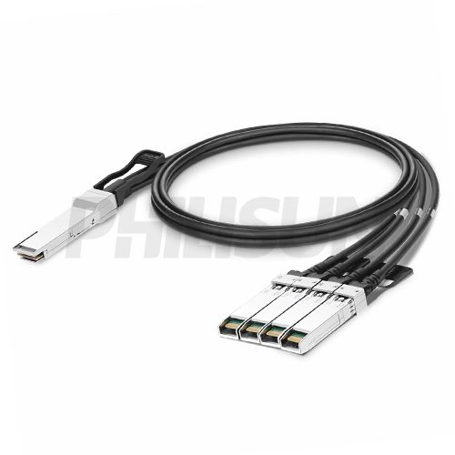 40G QSFP+ to 4×10G SFP+ Passive Direct Attach Copper Twinax Cable (DAC)