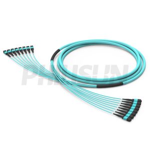 MPO trunk cable assembly for high-density backbone cabling
