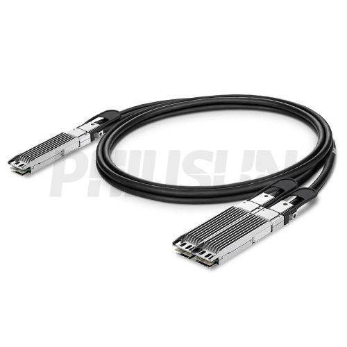 800G OSFP(FIN) to 2×400G OSFP(FIN) Passive Direct Attach Copper Twinax Cable (DAC)