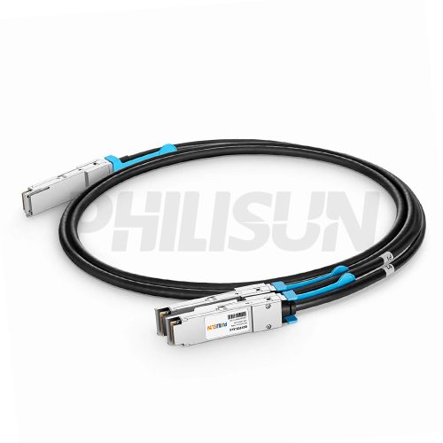 100G QSFP28 to 2×50G QSFP28 Active Direct Attach Copper Twinax Cable (ACC)