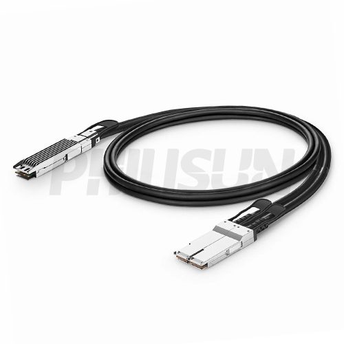 800G OSFP(FIN) to 2×400G QSFP112 Passive Direct Attach Copper Twinax Cable (DAC)