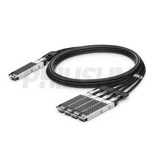 800G OSFP(FIN) to 4×200G OSFP(FIN) Passive Direct Attach Copper Twinax Cable (DAC)
